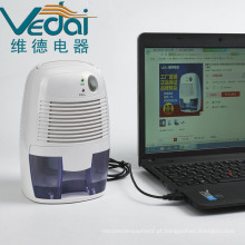USB DC5V Reutilable Dehumidifier Sala Medidor de umidade